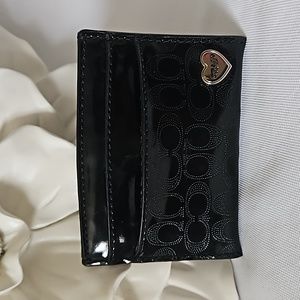 Coach Patent Card Case
